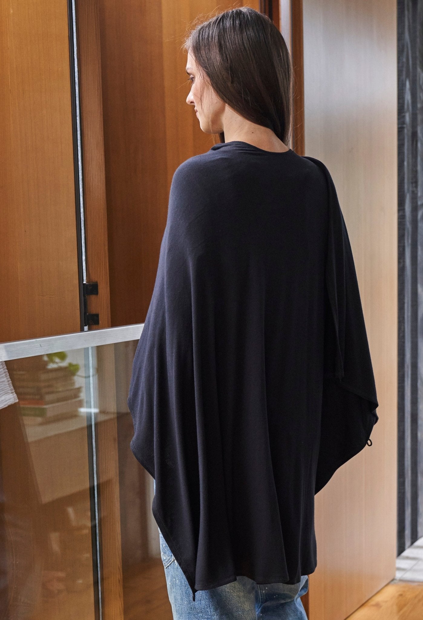 Black Kimono Cardi - ocean+main