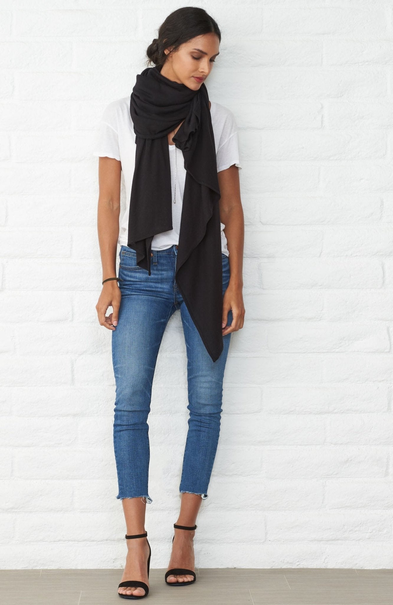 Black Kimono Cardi - ocean+main