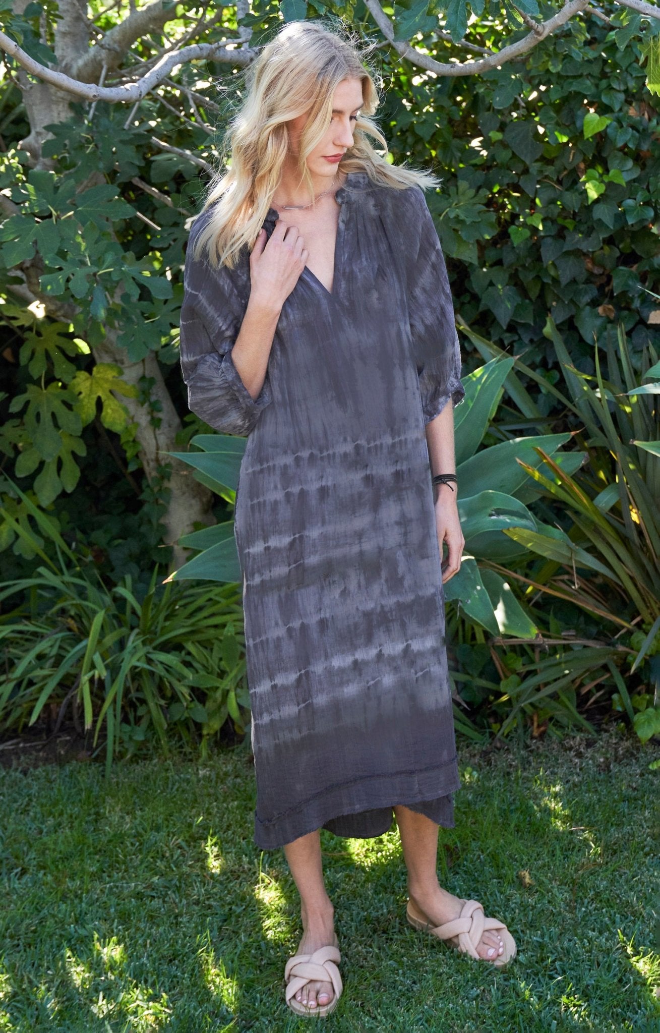 Tie dye hotsell dress with pockets