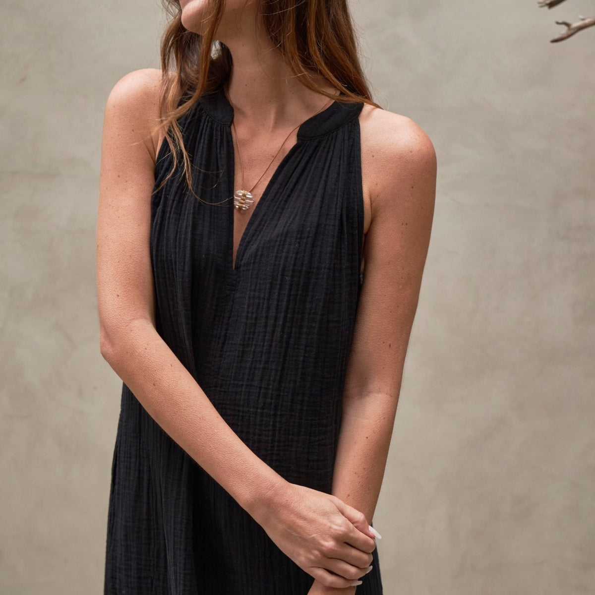 Ocean+Main | Gauze Midi Dress